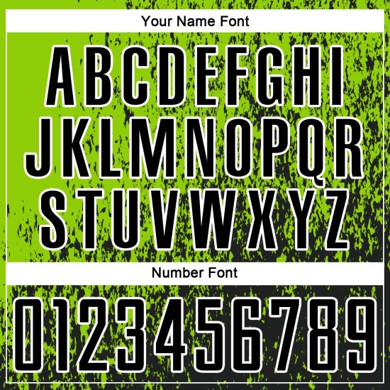 Uniform Black-White Abstract Soccer Neon Green Jersey Sublimation Fragment Art Custom Uniform Black-White Abstract Soccer Neon Green Jersey Sublimation Fragment Art Custom