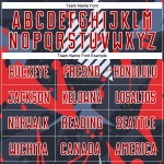 Red-White Soccer Custom Black Uniform Jersey Sublimation Red-White Soccer Custom Black Uniform Jersey Sublimation
