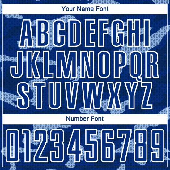 White Shapes Sublimation Custom Jersey Royal Geometric Uniform Soccer White Shapes Sublimation Custom Jersey Royal Geometric Uniform Soccer